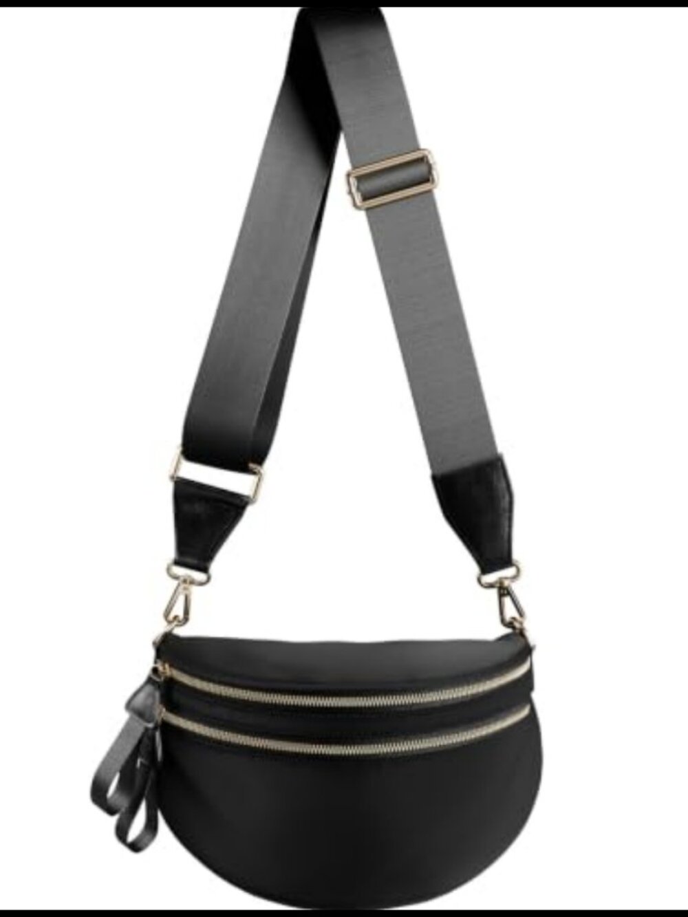 Women's Crossbody Bum Bag Waist Pack Sling Travel Purse Zipper Pockets